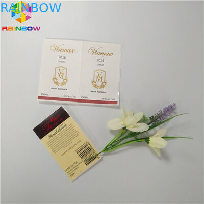 Chai tinh dầu dính Shrink Bọc nhãn dán In cho hộp quần áo