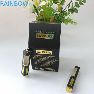350g 400g Hộp quà tặng tùy chỉnh Hot Vape Cartridge CBD Oil Chai tráng giấy