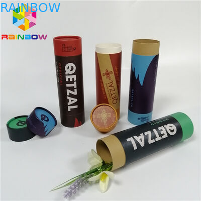 Green Tea Medicine Tablet Bao bì composite Push Up Paper Tube Logo Tùy chỉnh