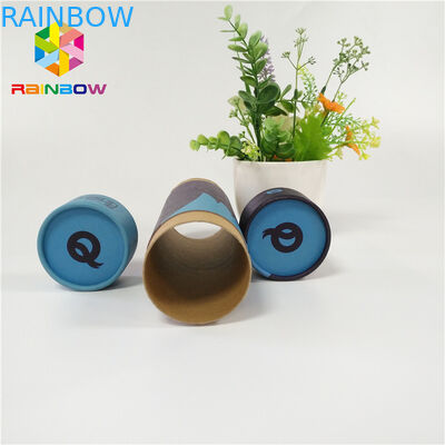 Green Tea Medicine Tablet Bao bì composite Push Up Paper Tube Logo Tùy chỉnh