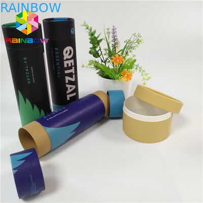 Green Tea Medicine Tablet Bao bì composite Push Up Paper Tube Logo Tùy chỉnh