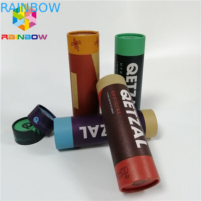 Trà khô Trái cây Bao bì Hộp giấy Bao bì Có thể tái chế Đẩy lên ống kraft