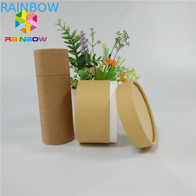 Trà khô Trái cây Bao bì Hộp giấy Bao bì Có thể tái chế Đẩy lên ống kraft