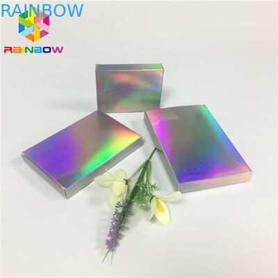 Fleixble Bao bì Hộp giấy in tùy chỉnh Quà tặng sang trọng Thẻ giấy Hologram