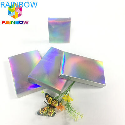Có thể tái chế Hộp giấy in tùy chỉnh Gấp Thẻ quà tặng Hologram Đóng gói