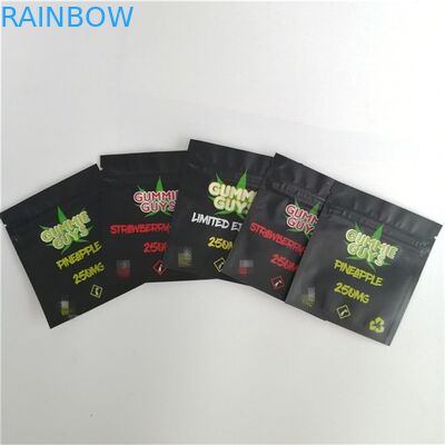 Smell Proof Herbal Incense Bao bì Nhôm Lá Cbd Cannabis Gummy Bear Weed Bag