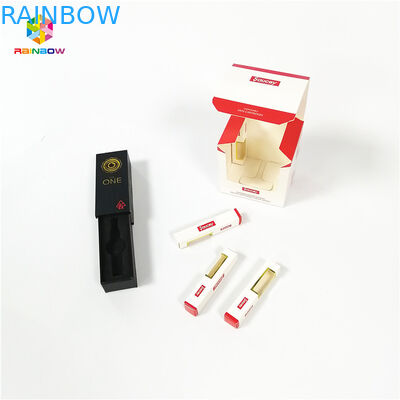 Hộp giấy bền Bao bì Vape Cartridge Bánh quy dầu Cbd Xe đẩy có vỉ