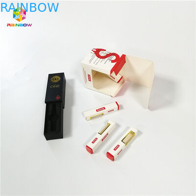 Vape Cartridge Hộp đóng gói các tông Chai dầu CBD / E Liquid / Vape Pen Đóng gói
