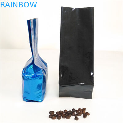 Nhôm Lá Side Gusset Túi trà Bao bì Túi cà phê Heat Heat Với ​​Van