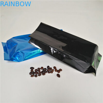 Nhôm Lá Side Gusset Túi trà Bao bì Túi cà phê Heat Heat Với ​​Van