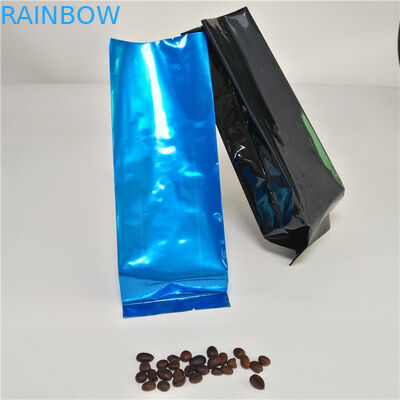 Nhôm Lá Side Gusset Túi trà Bao bì Túi cà phê Heat Heat Với ​​Van