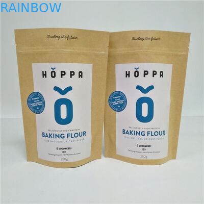 Túi giấy màu nâu tự nhiên Túi đựng trà cho thực phẩm khô Nuts Gói gia vị