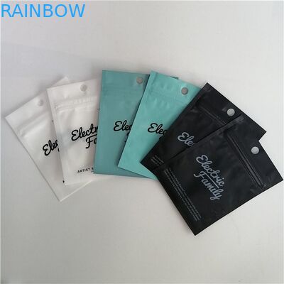 Nhôm Lá Khóa Khóa Túi nhựa Bao bì có thể đóng lại Ba mặt kín