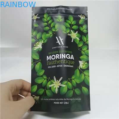 Tùy chỉnh in kỹ thuật số đứng lên túi Hologpson cho 3,5g cỏ dại trong nhà kỳ lạ