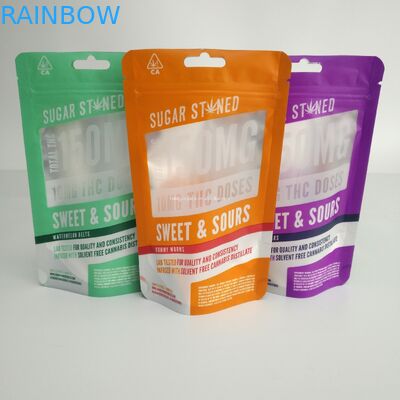 Smell Proof Herbal Incense Bao bì trẻ em Ziplocke Stoney Patch Bag 3.5g