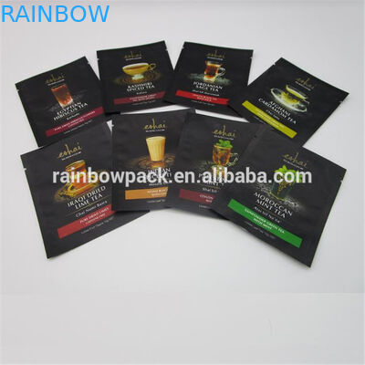 Có thể hàn lại Ba mặt kín bằng nhôm Lá Zip Khóa Túi Thực phẩm chống ẩm