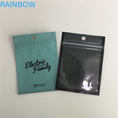 Có thể hàn lại Ba mặt kín bằng nhôm Lá Zip Khóa Túi Thực phẩm chống ẩm