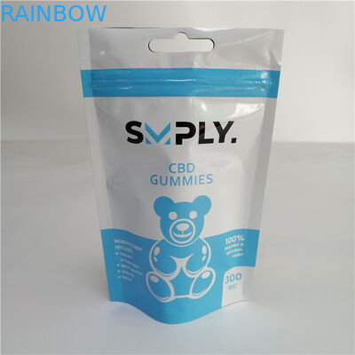 Túi trà nhựa Ziplock Túi đóng gói Túi có thể phân hủy sinh học cho thực phẩm / trái cây sấy khô