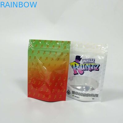 Đứng lên Ziplock Gummy Bear Grip Grip Túi Cookie Runtz Gruntz Cỏ dại Bao bì