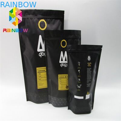 Túi giữ nhiệt thực phẩm Túi nhựa Đóng gói Túi cà phê có thể kéo lại Kích thước tùy chỉnh