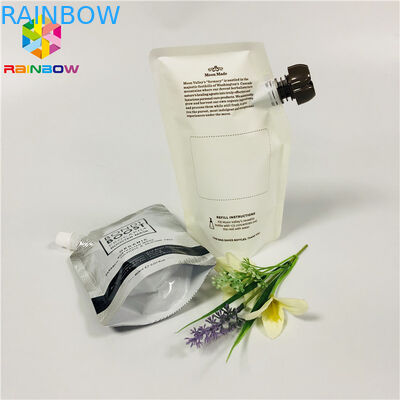 Doypack Thực phẩm Lớp đứng lên Túi có thể tái sử dụng Gel rửa mặt mặt nạ chất lỏng đóng gói