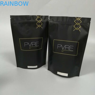 Weed túi đứng lên túi Jungle Boys Một Pound rõ ràng phía trước cho bột lá thuốc lá