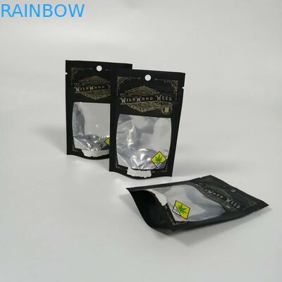 Weed túi đứng lên túi Jungle Boys Một Pound rõ ràng phía trước cho bột lá thuốc lá