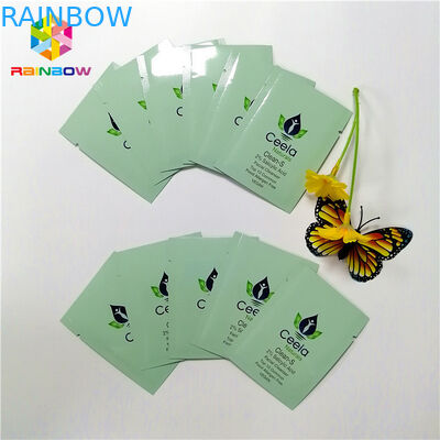 Túi giữ nhiệt Mylar nhiều màu Pastel Mylar mở đầu với vết rách 6x9cm