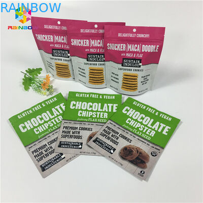 In kỹ thuật số Bao bì Snack Túi nhựa Nhôm Mylar Lá Doypack Túi