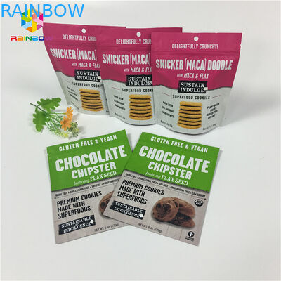 12oz 1 Pound Stand Up Túi Ziplock, Spice Powder Ziplock Túi in mờ