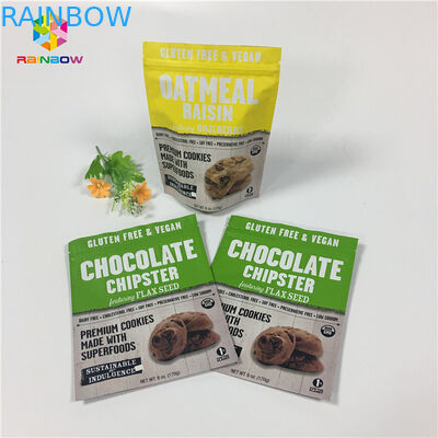 Resealable Snack Thực phẩm Bao bì Túi Protein / Sữa bột Cán màng nhôm Khóa Zip