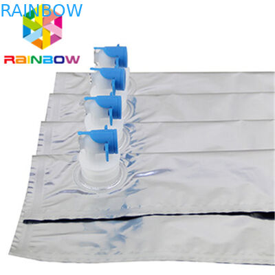 10L BiB Nhôm Lá Rượu Rượu Đứng lên Túi Spout / Van lưu trữ Túi được chứng nhận FDA