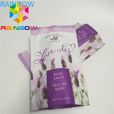 Heat Seal Zipper Túi đựng mỹ phẩm, Mặt nạ giấy nhôm Bao bì để chăm sóc da