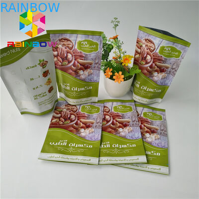 Mờ nhôm Thành phẩm đứng lên Túi ăn được Trái cây ăn được