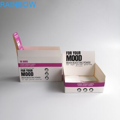 Eco Friendly Kraft Tông Bao bì Hộp Bán lẻ Bao bì Có thể gập lại cho Sôcôla