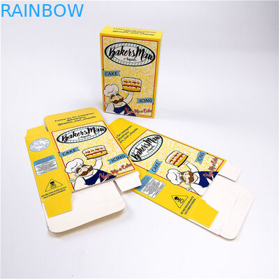 Tấm bìa cứng tùy chỉnh Hộp giấy in màu CMYK cho thực phẩm bao bì bên ngoài