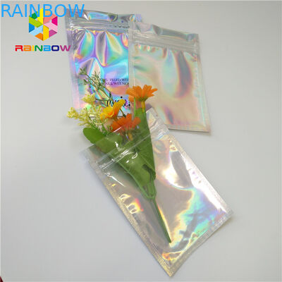 Tùy chỉnh nhựa Mylar Resealable Stand Up Túi Bao bì mỹ phẩm ba chiều