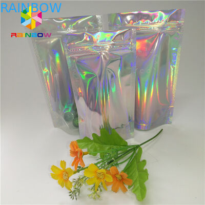 Tùy chỉnh nhựa Mylar Resealable Stand Up Túi Bao bì mỹ phẩm ba chiều