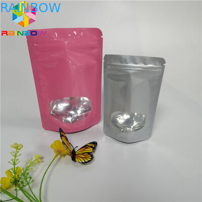 3.5g Seed Powder Foil Bag Bao bì Túi nhựa chịu nhiệt có cửa sổ rõ ràng