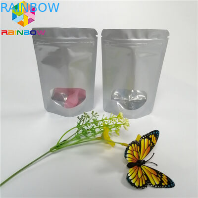 3.5g Seed Powder Foil Bag Bao bì Túi nhựa chịu nhiệt có cửa sổ rõ ràng
