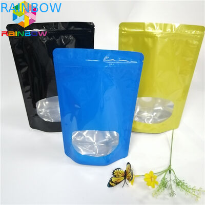 3.5g Seed Powder Foil Bag Bao bì Túi nhựa chịu nhiệt có cửa sổ rõ ràng