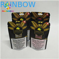 Doypack k Aluminium Foil Pouch Cao cấp CBD Cây gai dầu Bao bì Trà hoa Có mùi Bằng chứng cho trẻ em Túi chống chịu