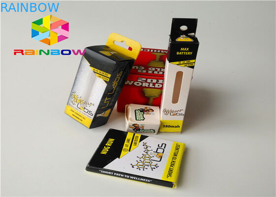 Hộp tái chế giấy bán lẻ Tấm hiển thị cho Vapor Vape E- Liquid E- Juice
