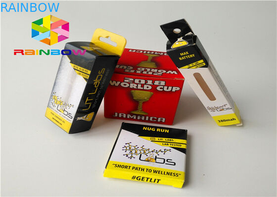 Bao bì hộp giấy trọn đời dài 0,5ml - 30ml Đóng gói chai dầu CBD