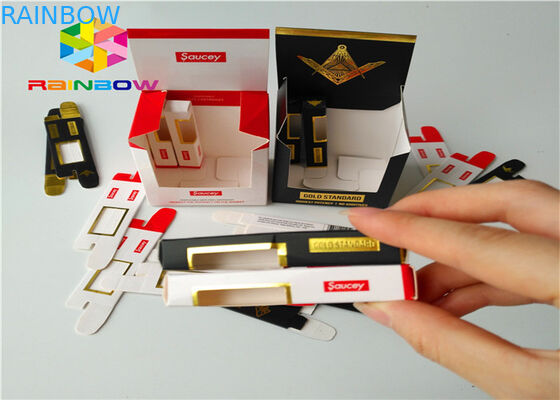 Bao bì hộp giấy trọn đời dài 0,5ml - 30ml Đóng gói chai dầu CBD