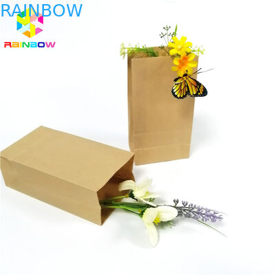 Cấp giấy thực phẩm Giấy đáy phẳng Túi đựng mỡ có thể phân hủy sinh học