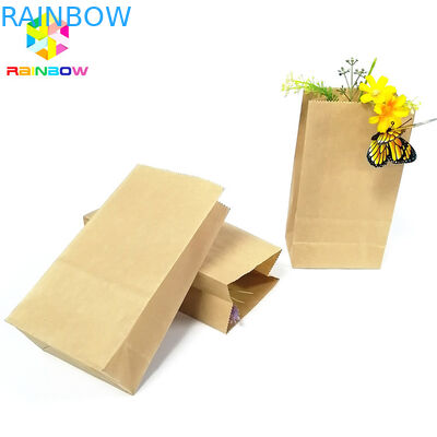 Cấp giấy thực phẩm Giấy đáy phẳng Túi đựng mỡ có thể phân hủy sinh học