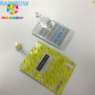 Túi niêm phong nhiệt Bao bì in ấn tùy chỉnh Một mặt rõ ràng trong suốt có thể hàn lại