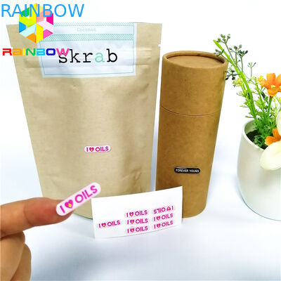 Nhãn dán chống thấm nước tự dính 3D Epoxy Kim loại Logo tùy chỉnh In ấn