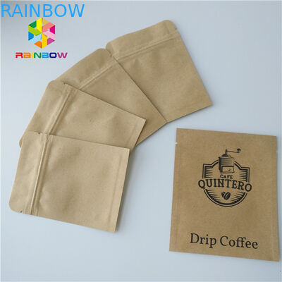 Giấy kraft Túi Weed Túi giấy bạc Bao bì Ziplock Nhôm Lá cho 1/4 gram bột